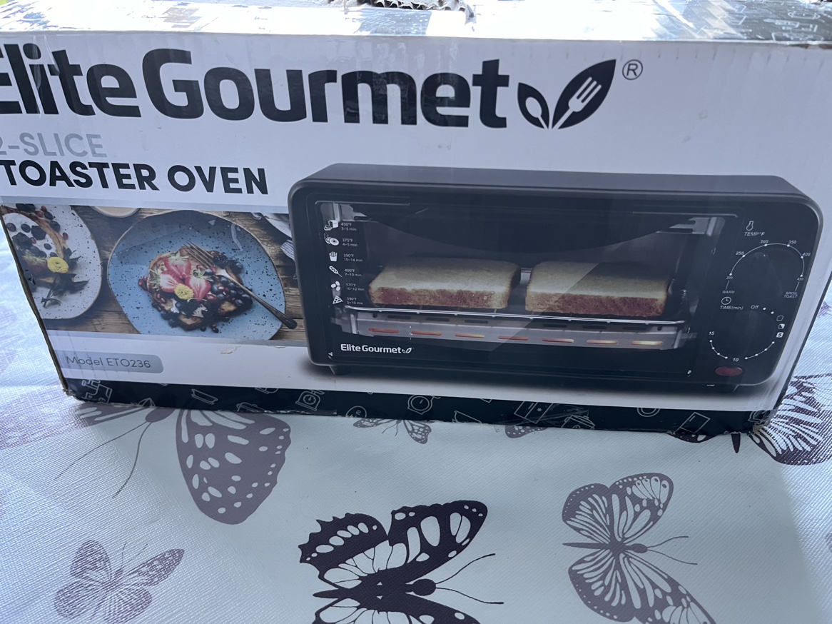 Elite Gourmet 2 Slice Toaster Oven