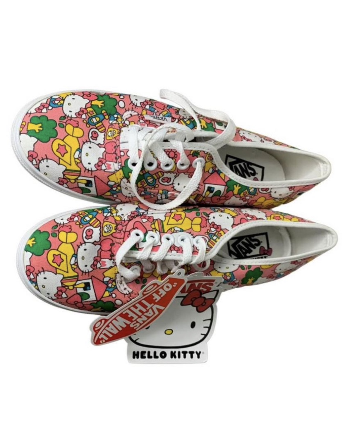 NEW Hello Kitty Vans Shoes Size 6.5 thumbnail