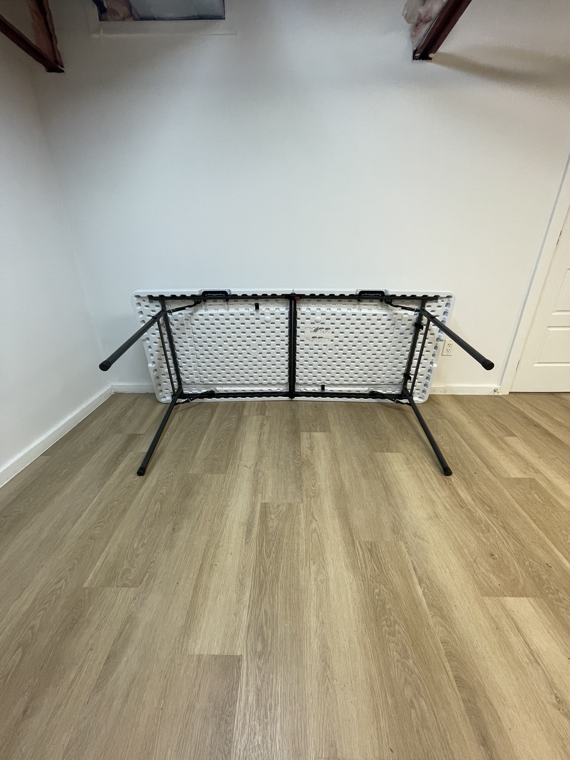 Plastic portable Folding Table 6 ft image indicator(2)