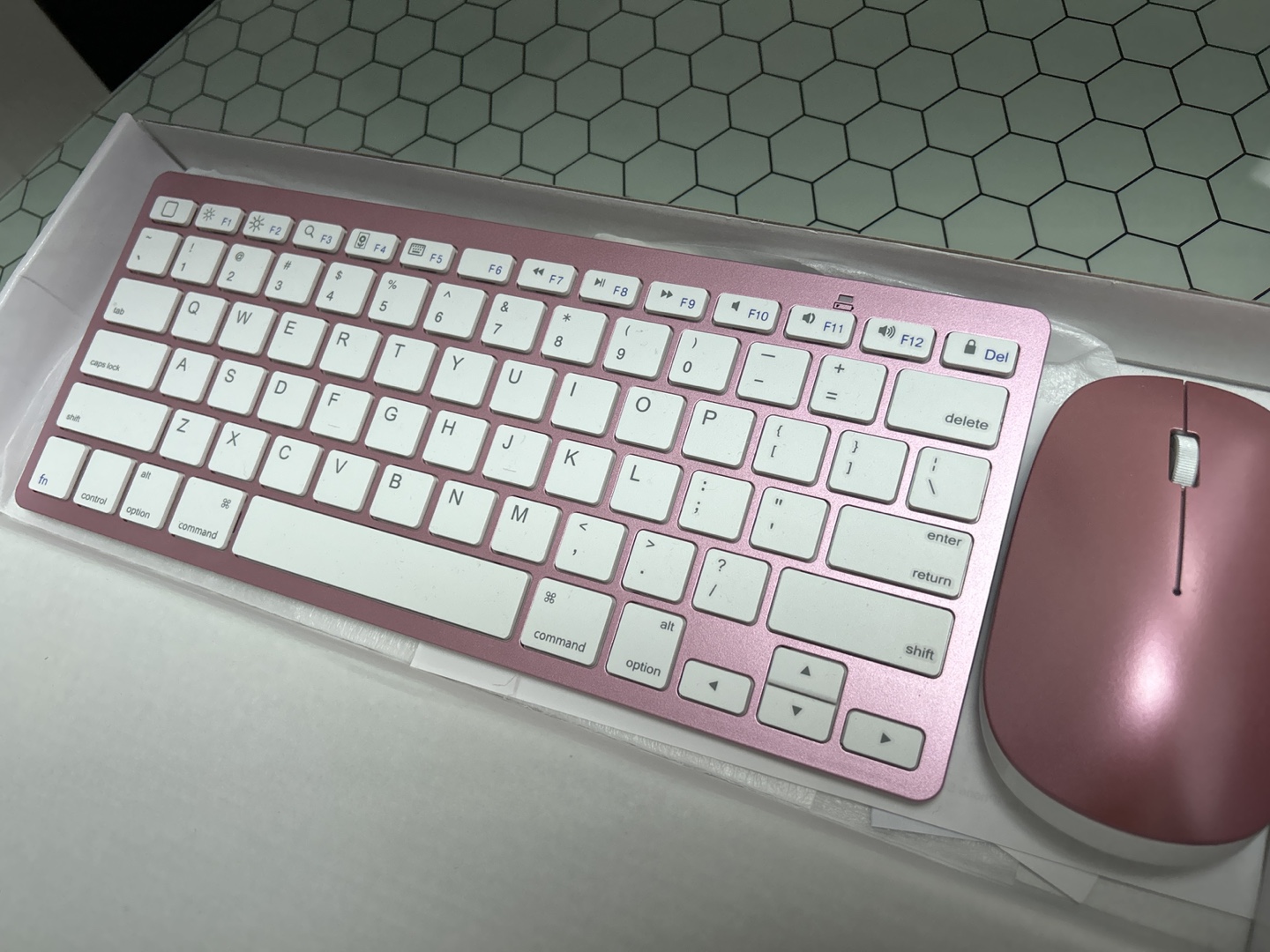 Wireless keyboard and mouse