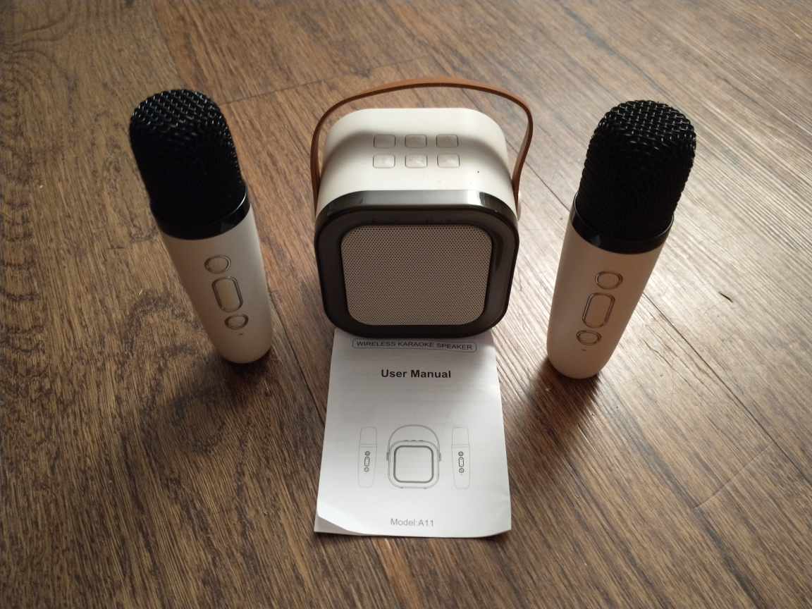 mini Bluetooth karaoke machine #freecyle