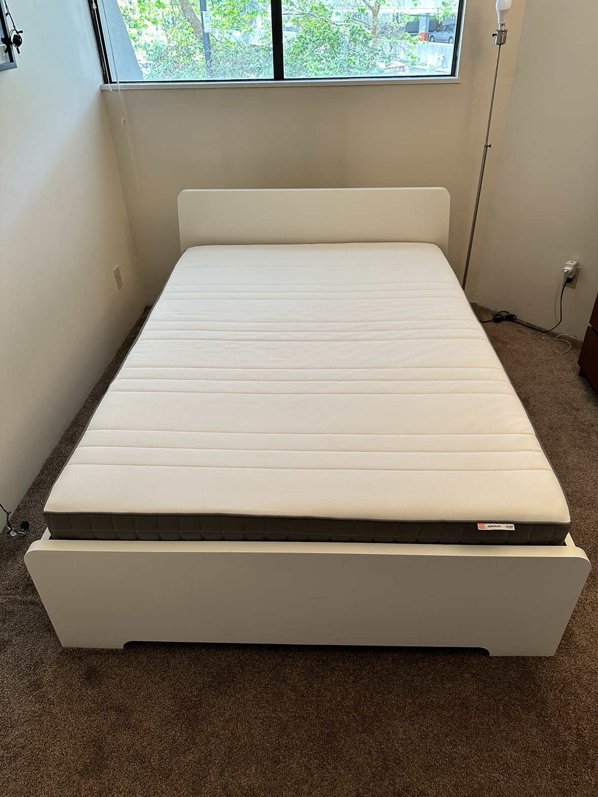 IKEA Bed & Morgedal Mattress (Original Price $620 + tax)