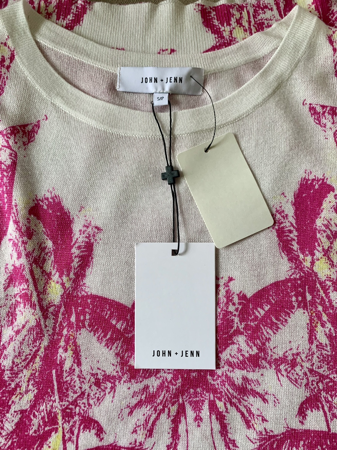 John + Jenn Palm Tree Print Sleeveless Top 🧡 image indicator(6)