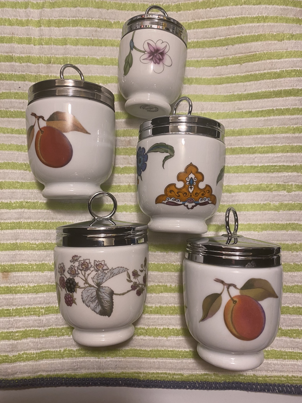 Royal Worcester Egg Coddlers