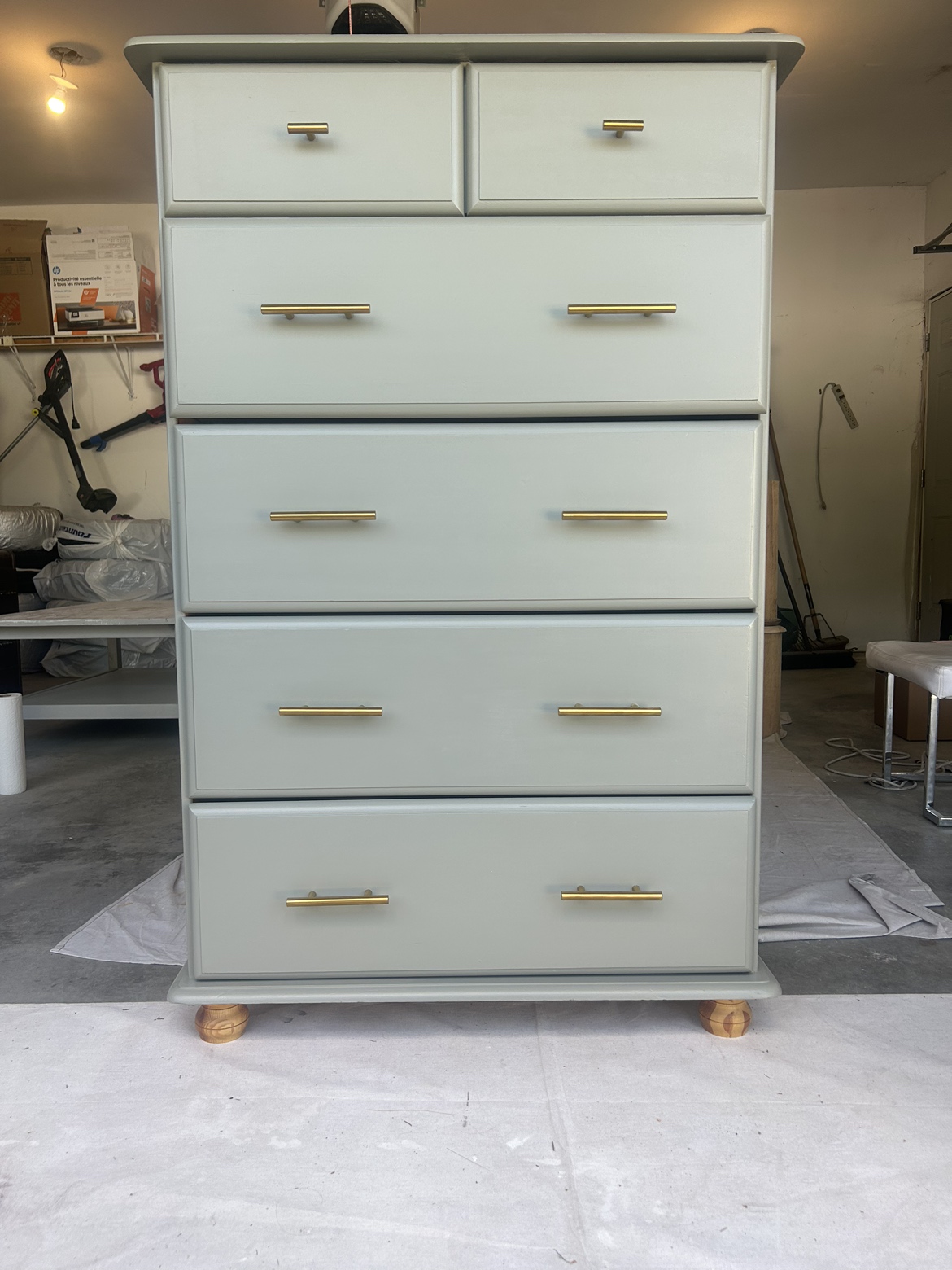 Tall Wood Dresser