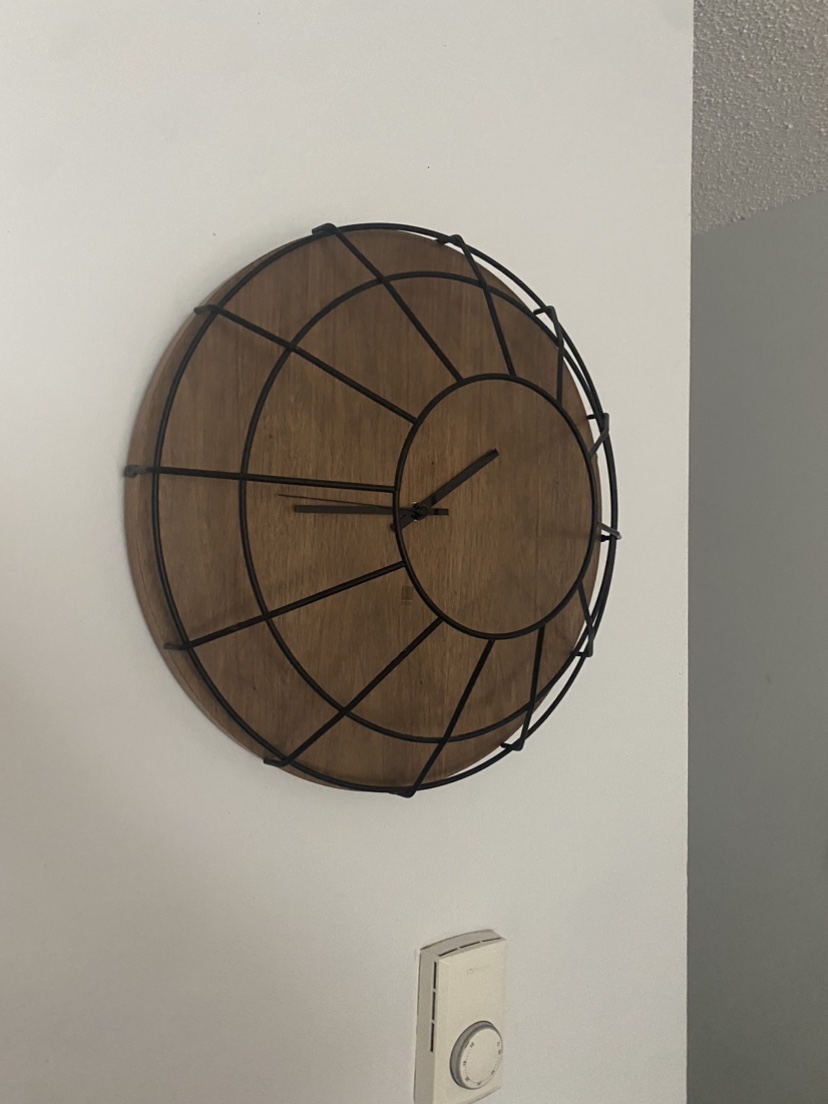 CAGE WALL CLOCK UMBRA - photo 2