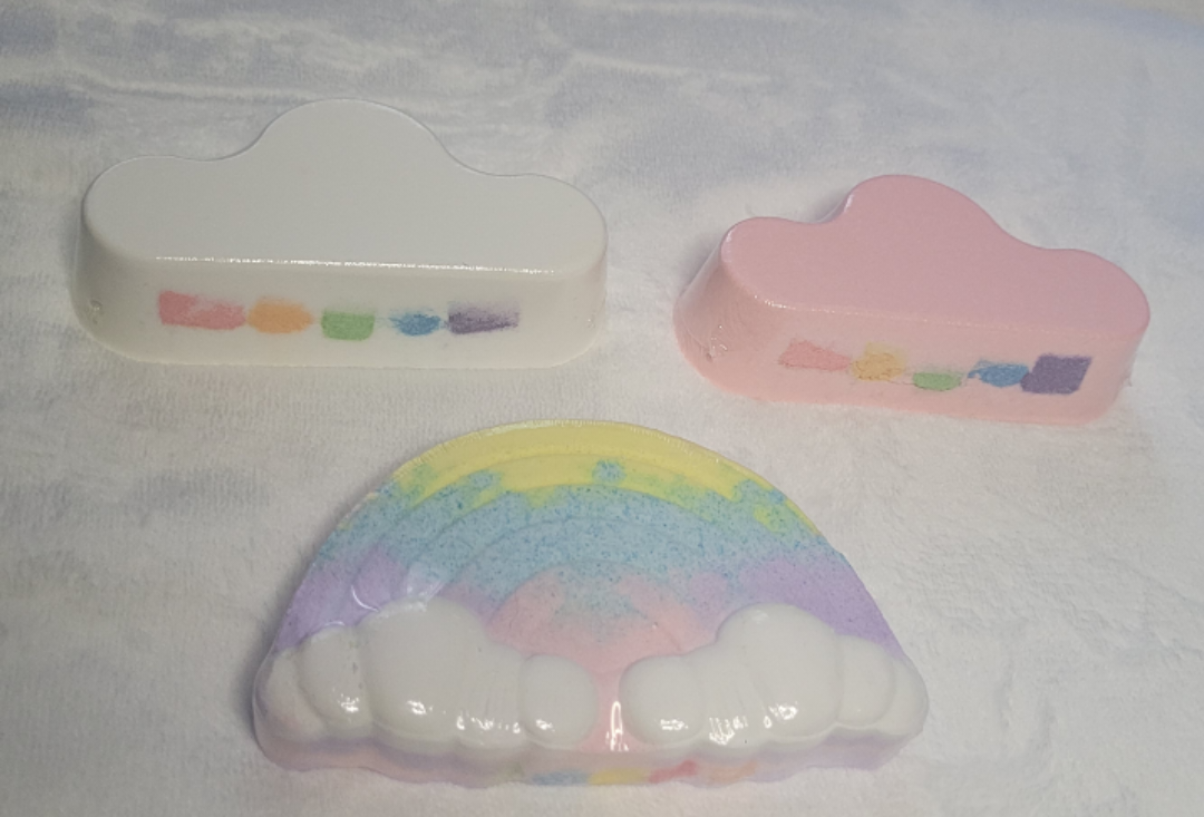 [RAINBOW] Scented Colourful Bath Bombs for kids and adults