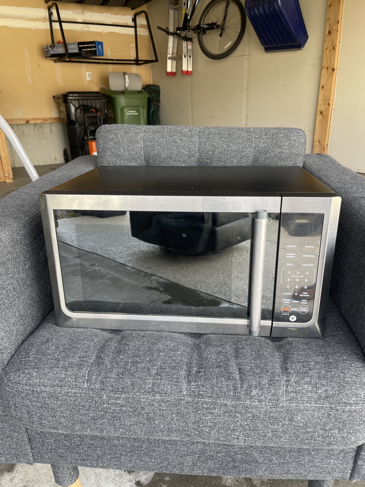 Counter top microwave