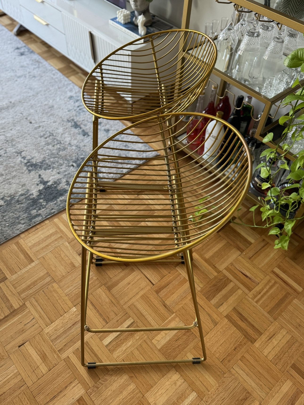 Golden Bar Stools - photo 2