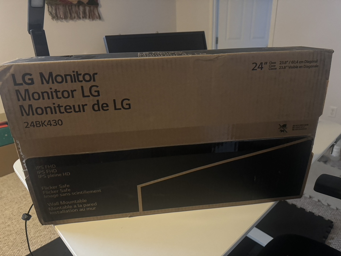 LG 24” Monitor 24BK430 Monitor/Screen - photo 5