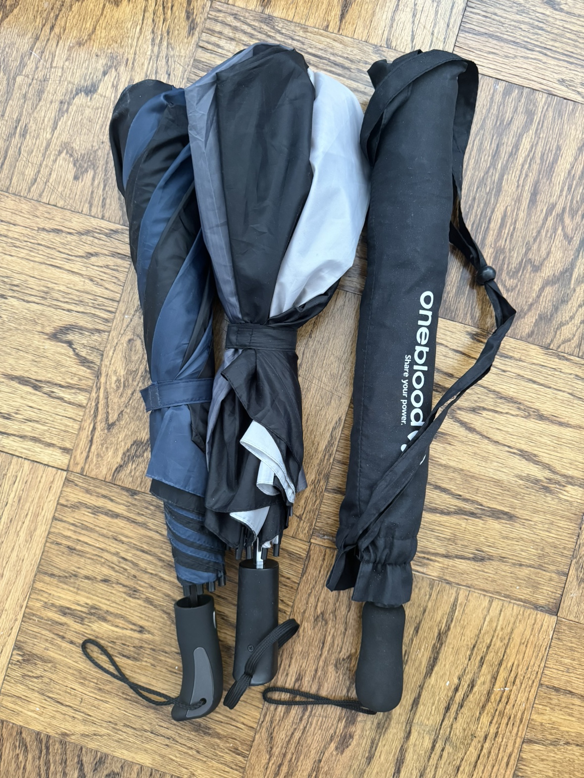 3 umbrellas
