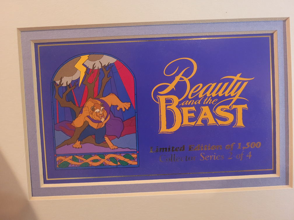 Beauty & The Beast Collector Series 2/4 Lithograph image indicator(3)