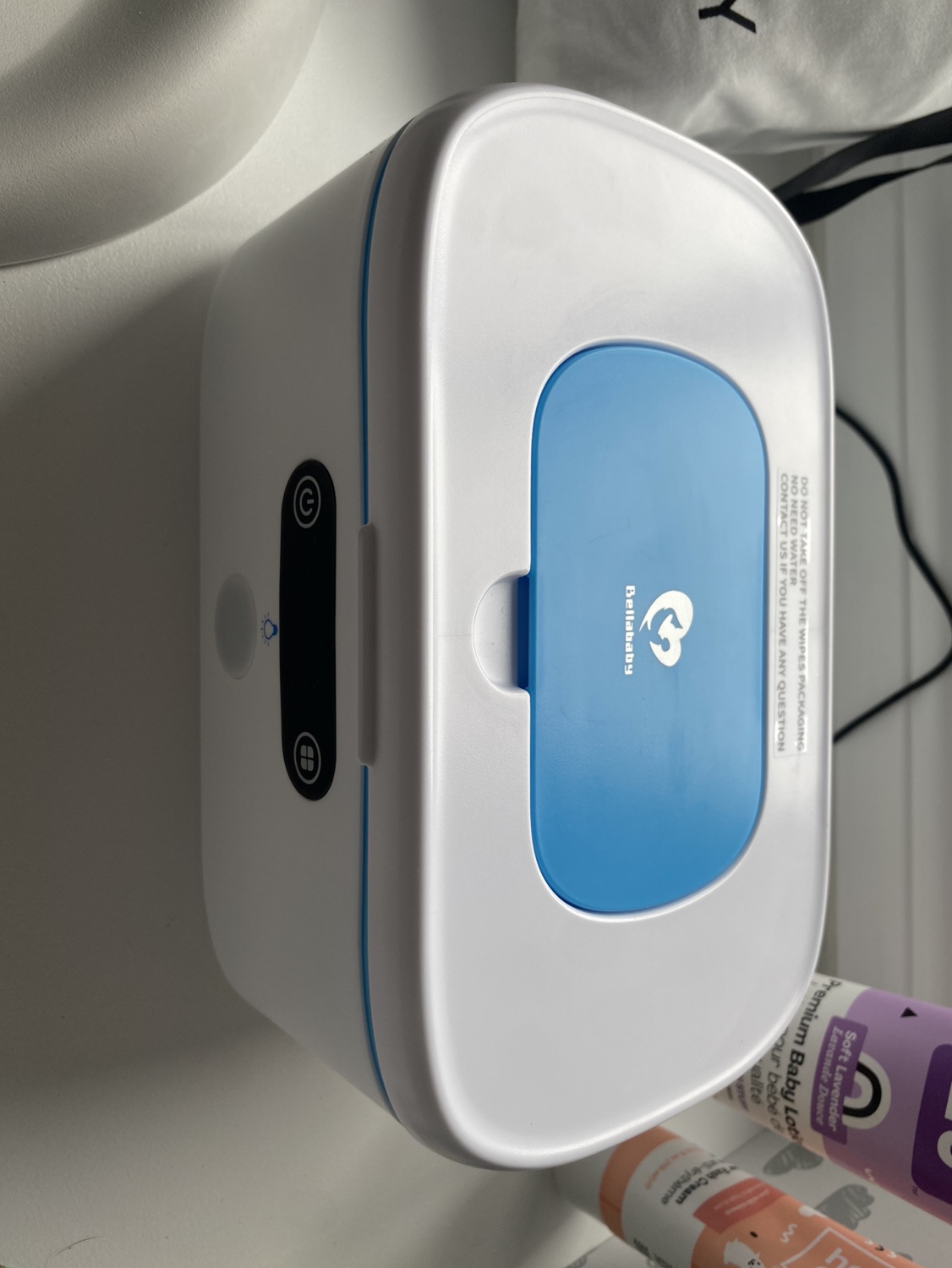 Bellbaby wipe warmer