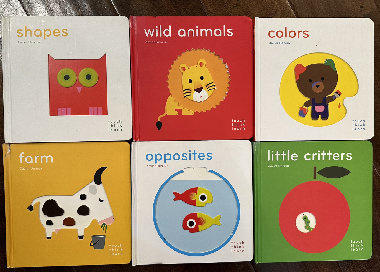 Lot of 6 Xavier Deneux toddler’s board books thumbnail