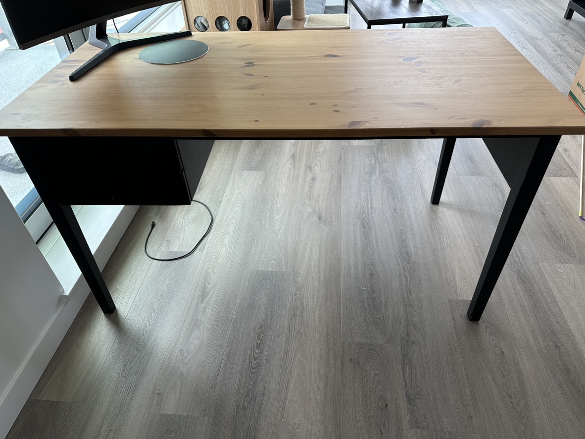 IKEA wooden desk - photo 2