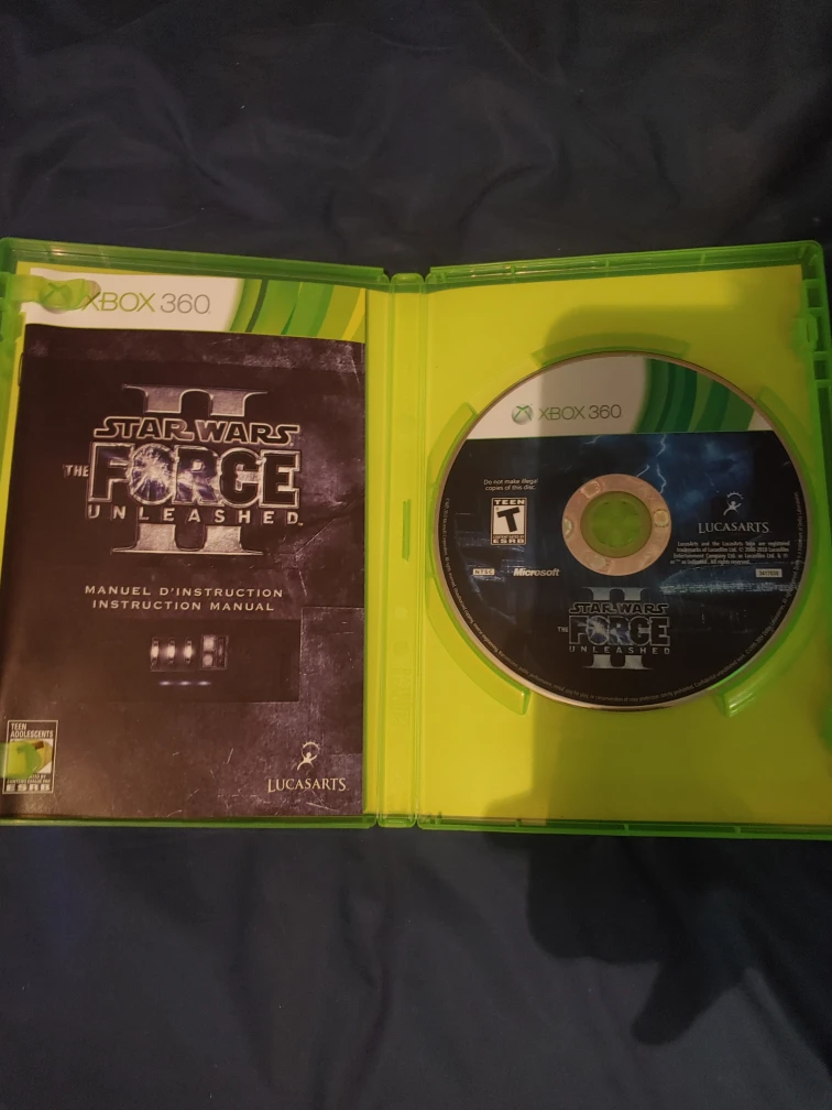 Star Wars The Force Unleashed II Xbox 360 Game image indicator(2)