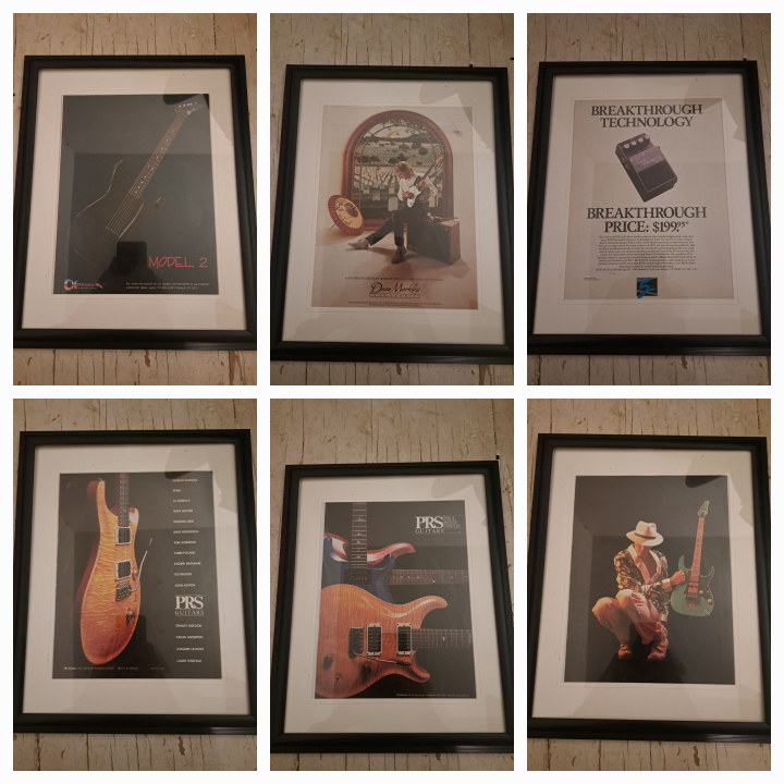 1980s Guitar Advertisements