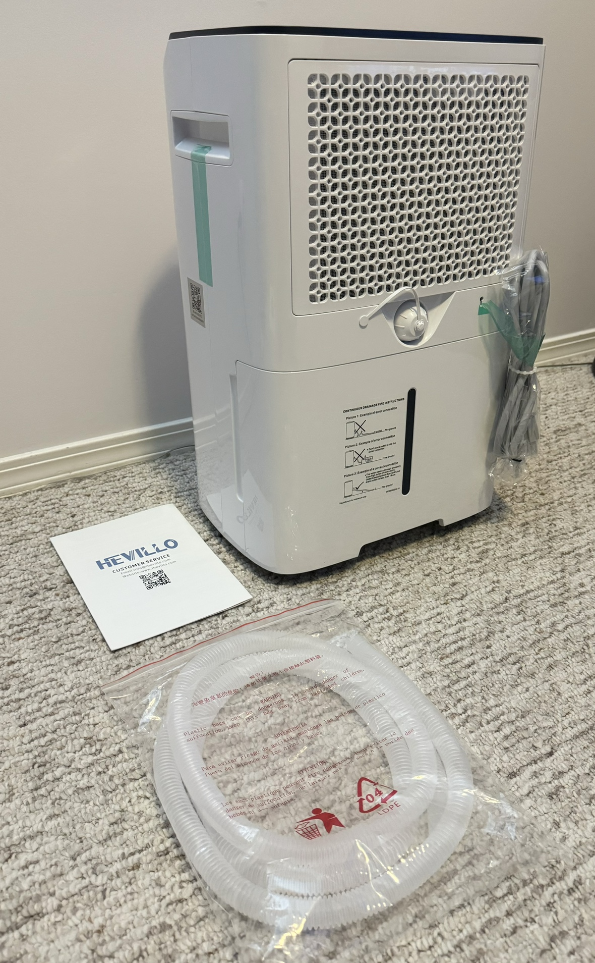 NEW Dehumidifier, 0.66 Gallon Water Tank - photo 2