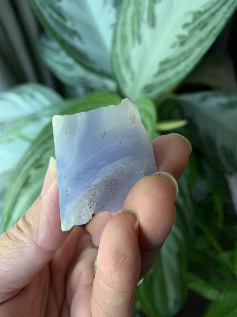 Blue lace agate specimen (a) | crystal image indicator(7)