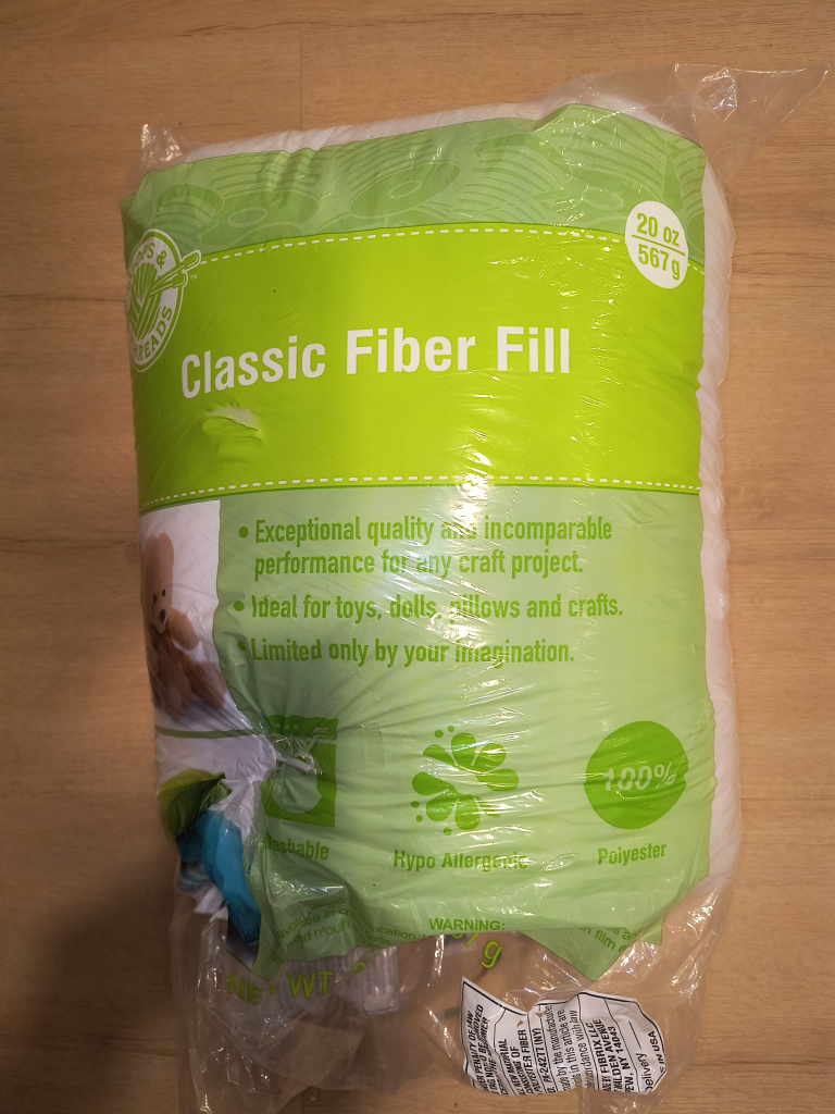 UNOPENED FIBRE FILL