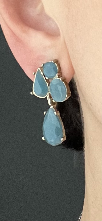 Summer blue earrings thumbnail