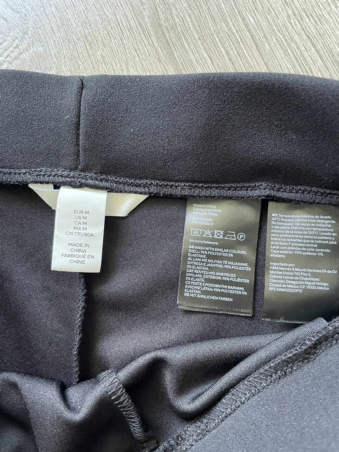 H&M high waisted dress pants black - M - photo 3