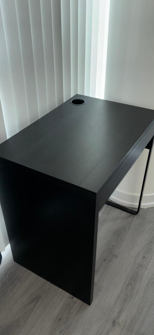 Micke brown desk(Ikea) pick up only July 6th. July 7th