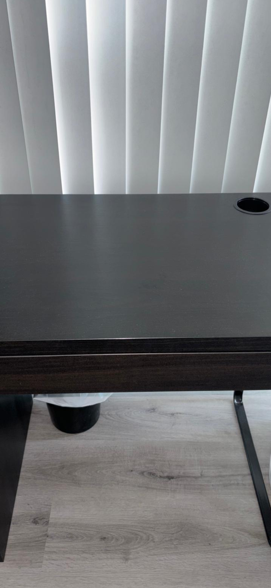 Micke brown desk(Ikea) pick up only July 6th. July 7th - photo 2
