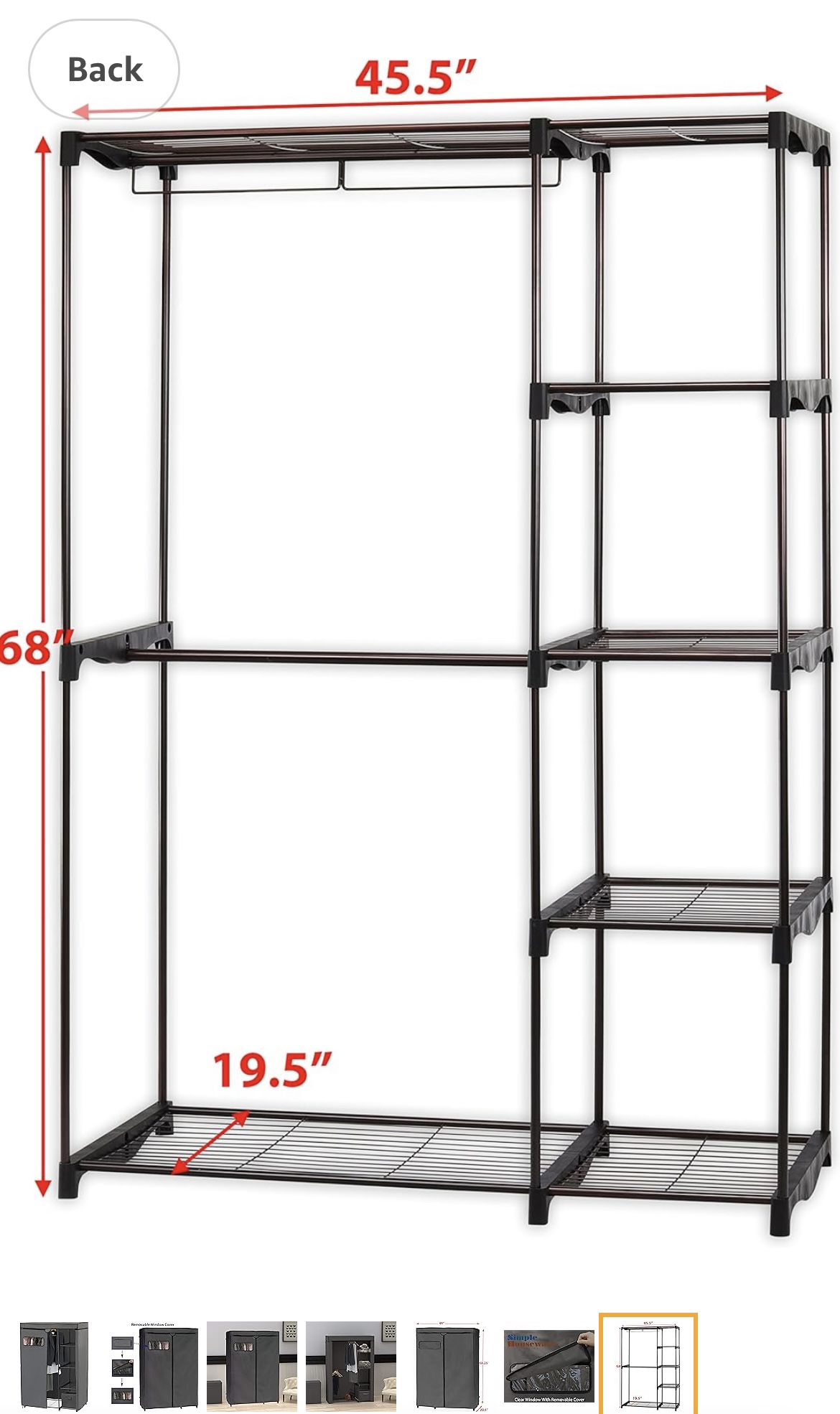 Portable closet - photo 3