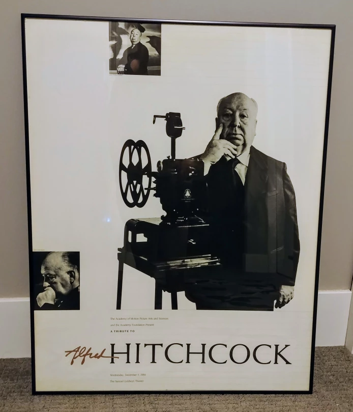 Alfred Hitchcock Photo Print