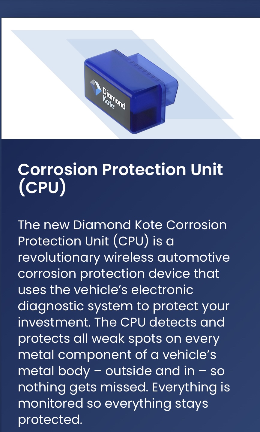 New Diamond Kote Wireless Corrosion Protection Unit Rust Module