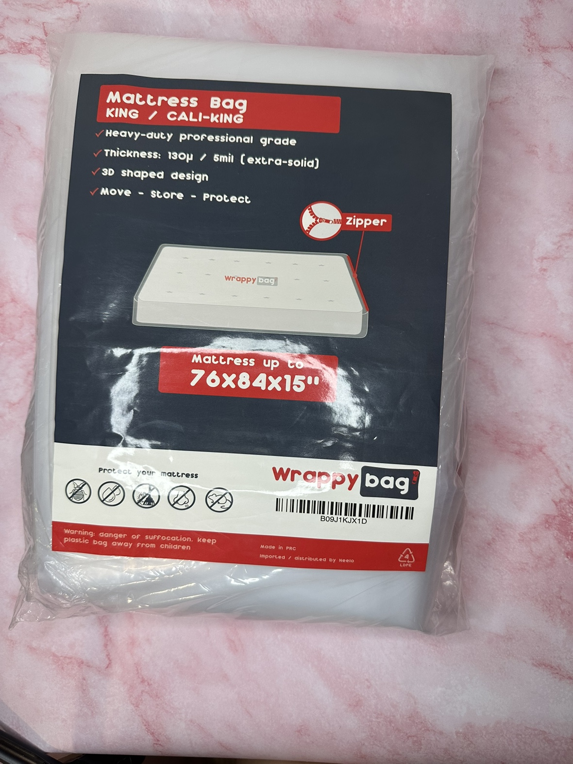 NEW King/Cali King Mattress Bag Heavy Duty thumbnail