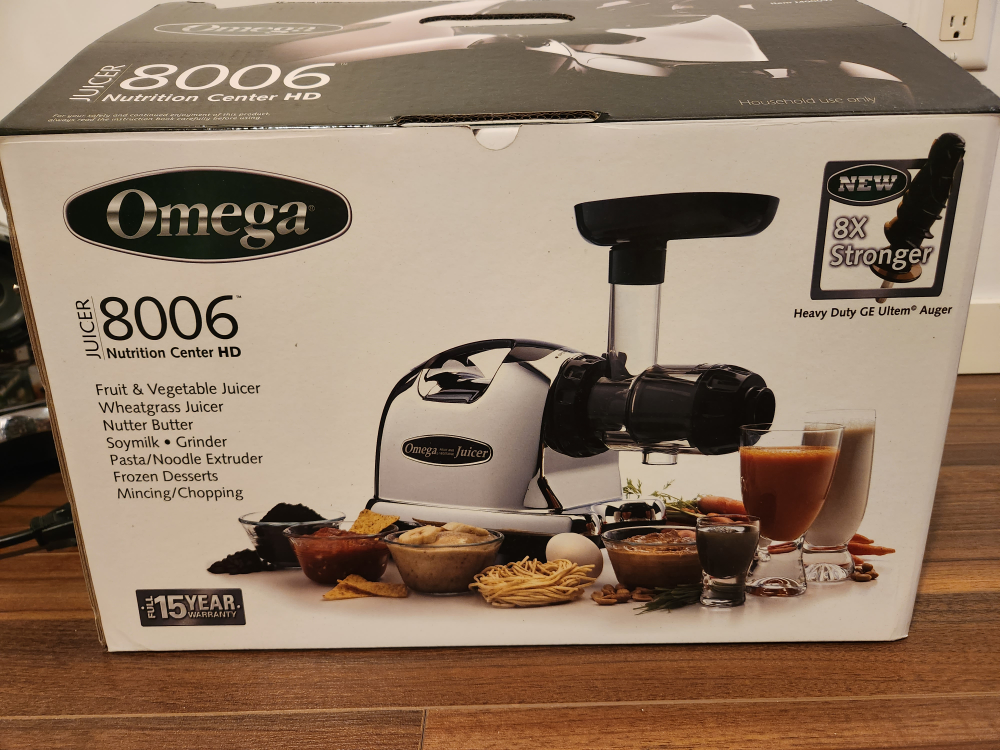 omega fruit & vegetable juicer