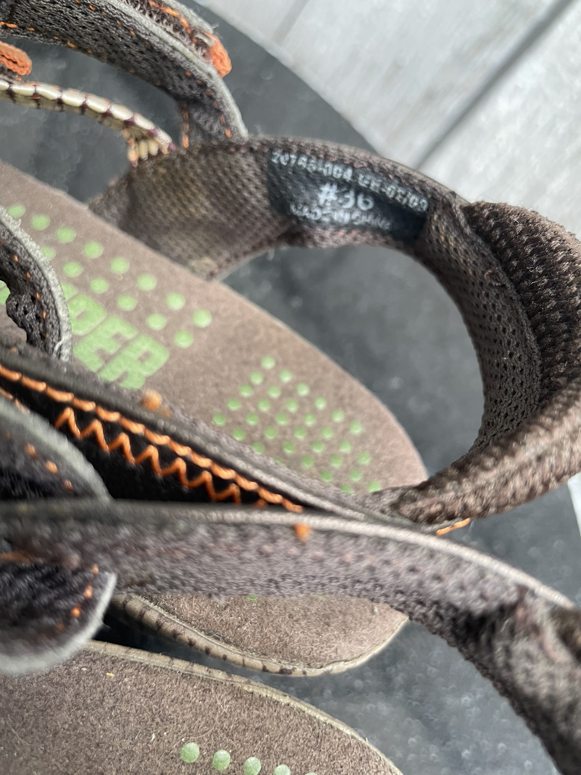 Camper Brown strapping wedge sandals women’s size 6, barely worn image indicator(4)