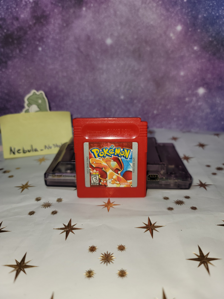 Nintendo Game Boy Pocket Purple Atomic , Pokémon Red -Case - photo 3