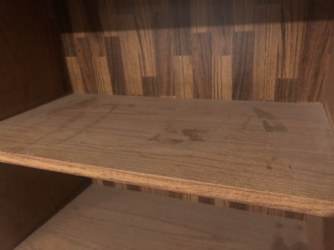 **Rough Textured Wooden 6 Tier Shelf Unit** - photo 2