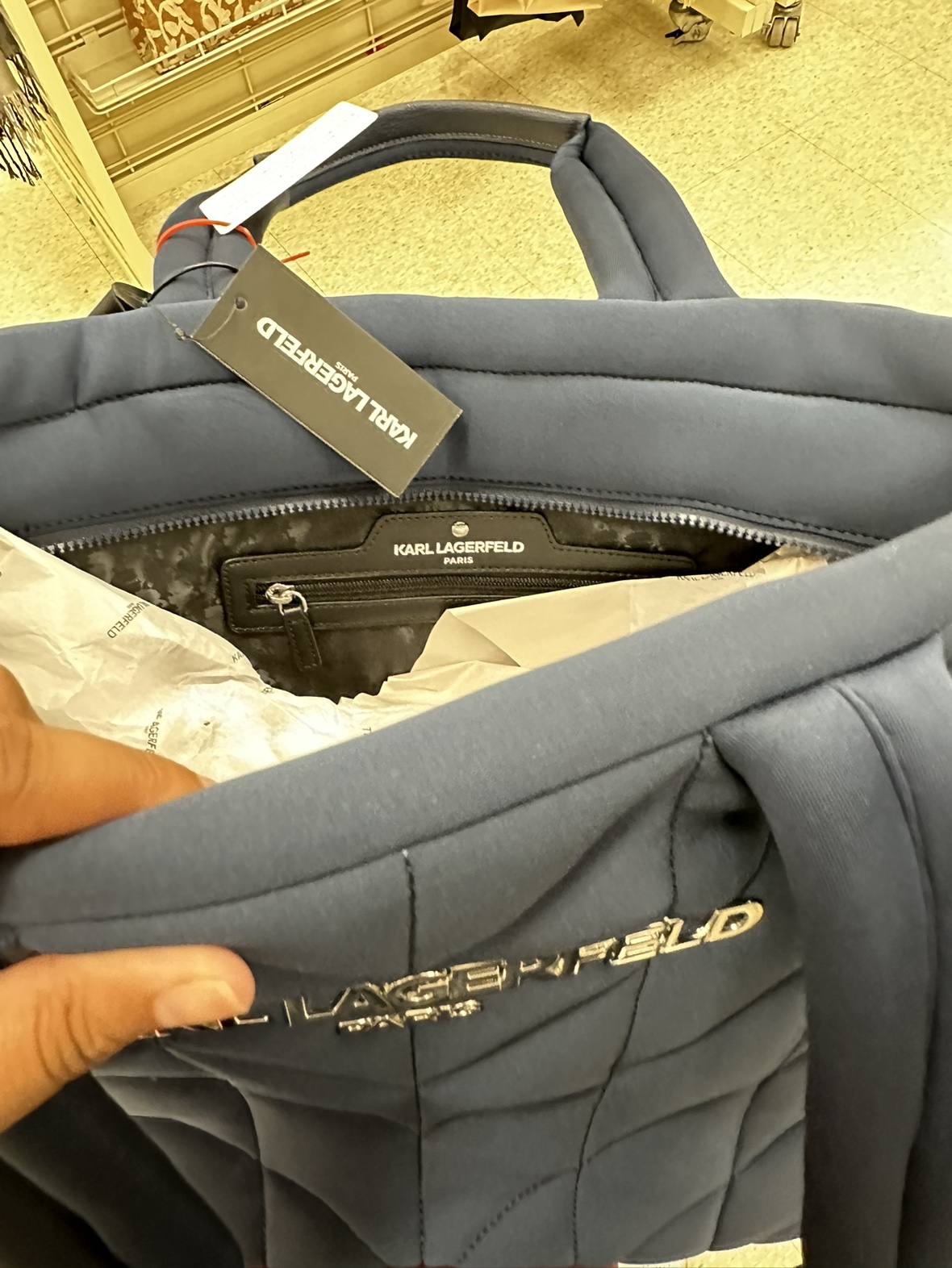 Karl lagerfeld tote - photo 2