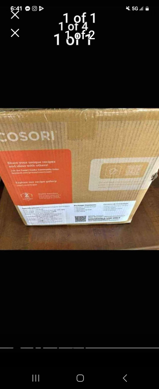 brand new in box air fryer