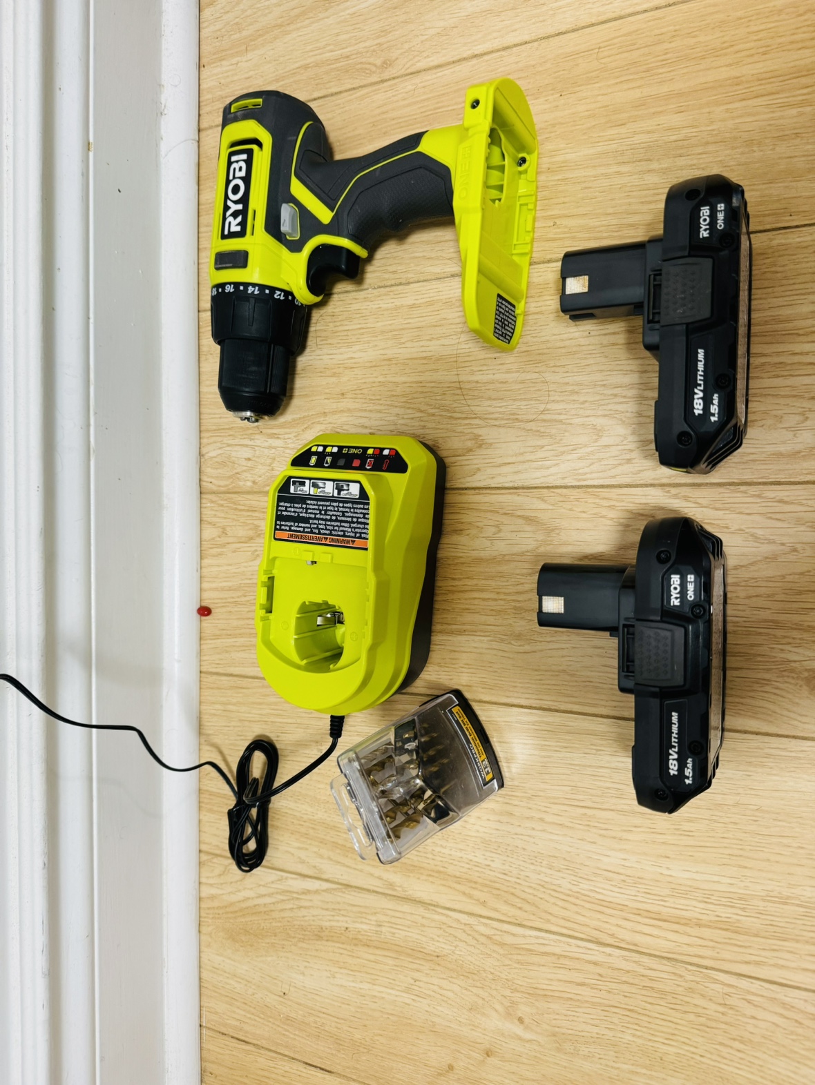 Ryobi Drill Machine Set - photo 3