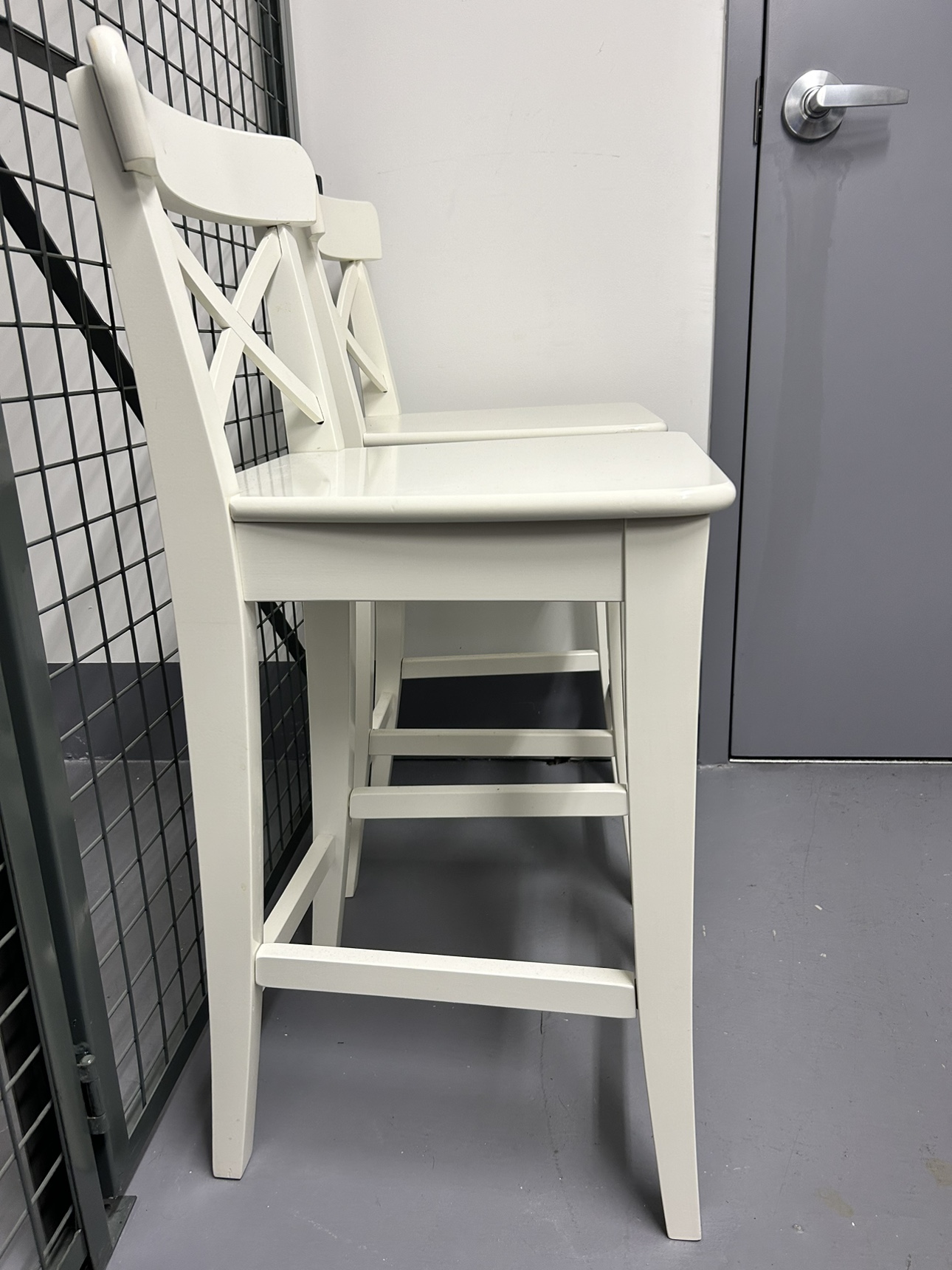 Ikea ingolf bar chair x2 - photo 4