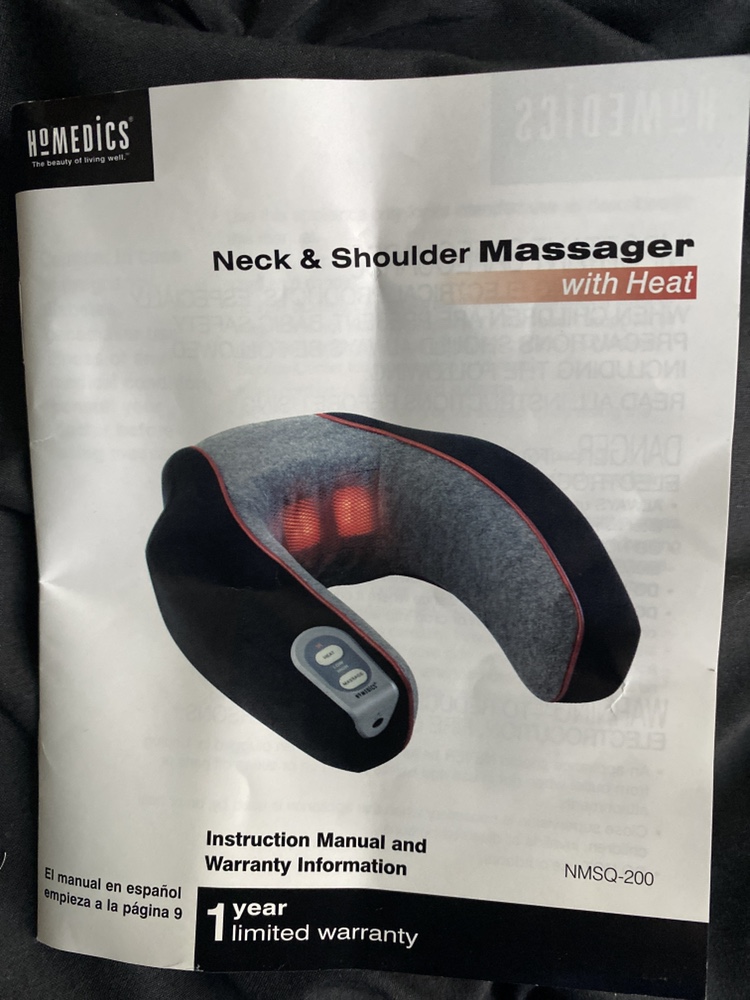 #freecycle Homedics neck massager with heat image indicator(3)