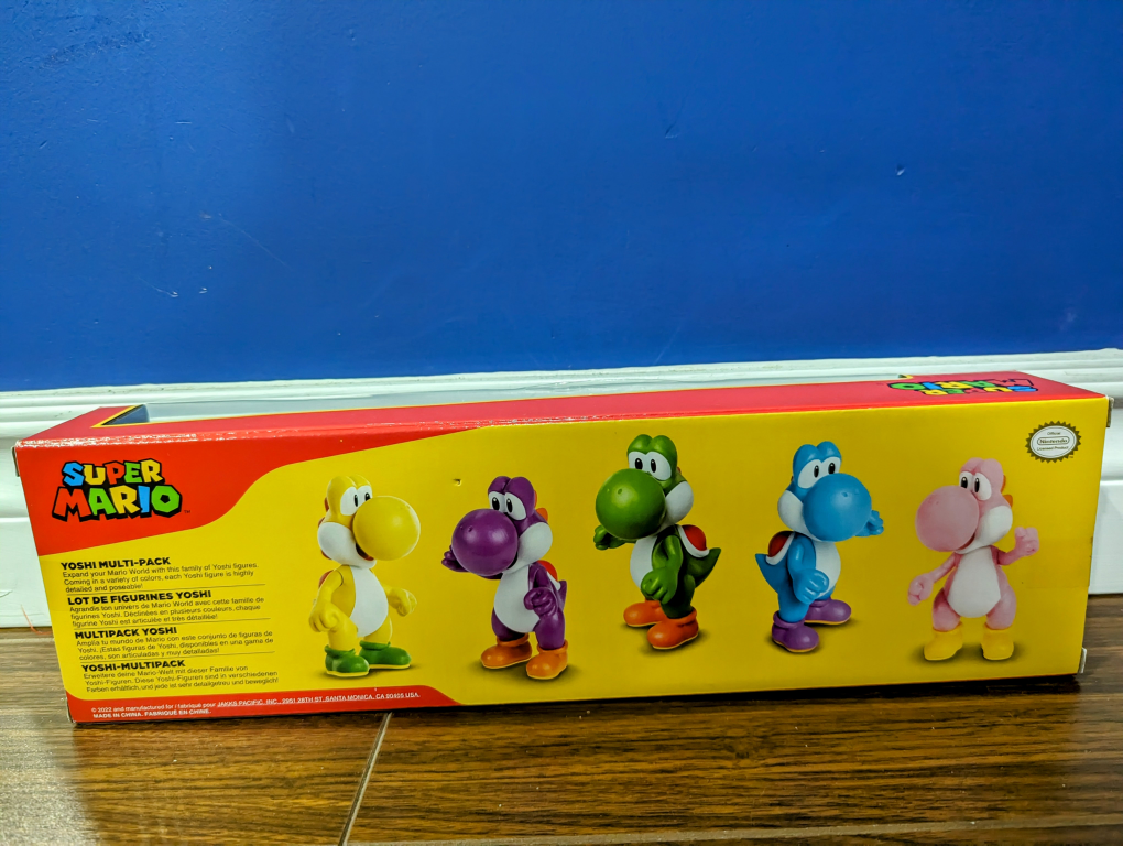 Nintendo Yoshi Figures Set of 5, 6.5 cm -$68 online image indicator(2)