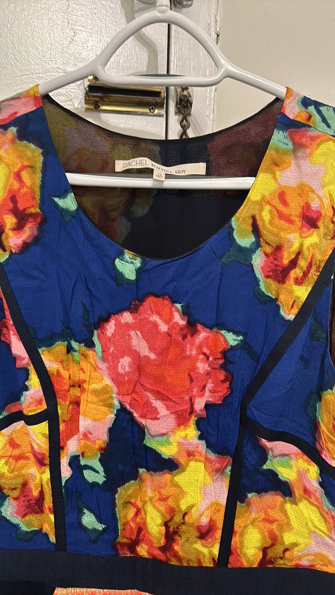 Beautiful vibrant dress