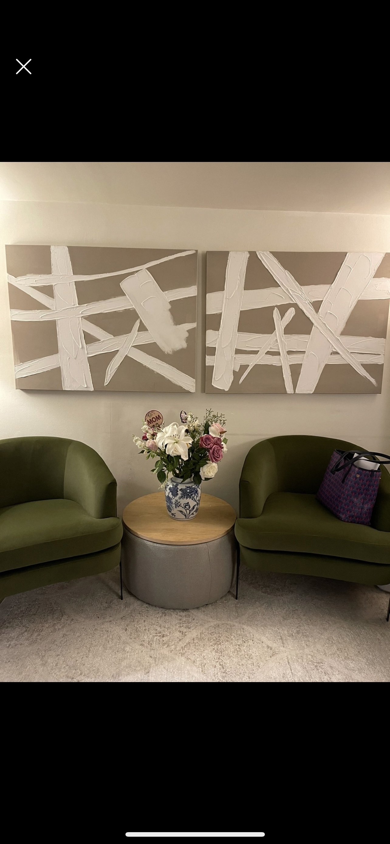 2 pieces Wall painting