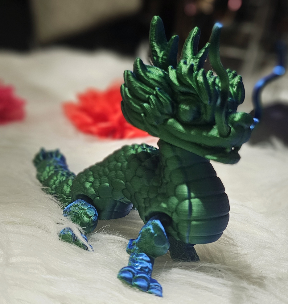 3D Printed Animal toys Flexible Joint Articulated animal toy image indicator(5)