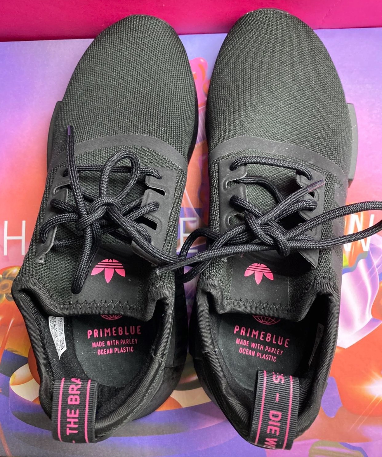 adidas Originals womens NMD_R1 Primeblue Shoes Sneaker - photo 2