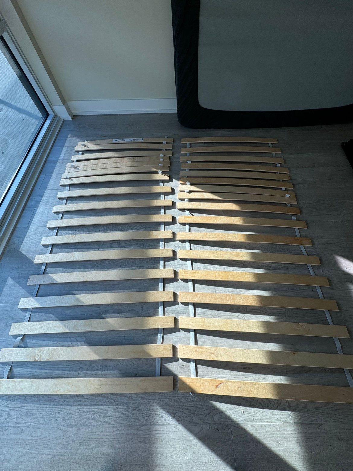 LURÖY Slatted bed base (bed base only)