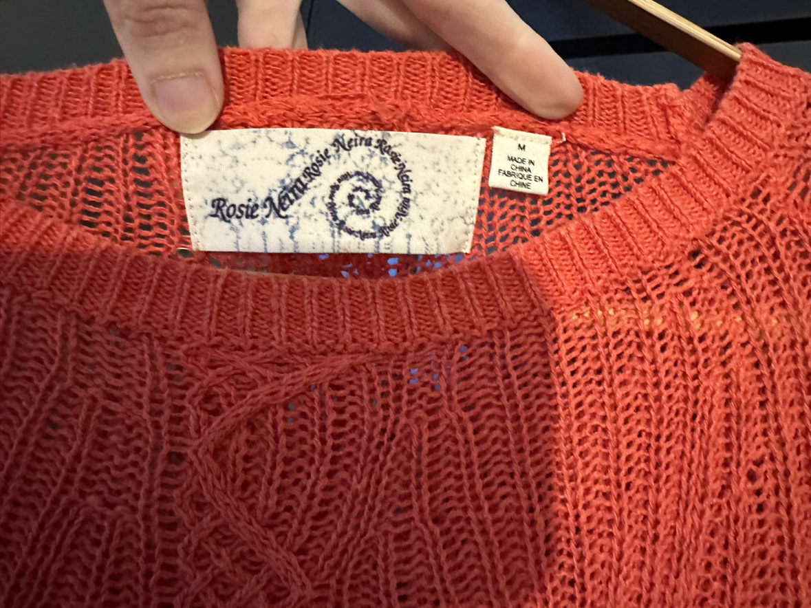 Coral knit top - photo 3