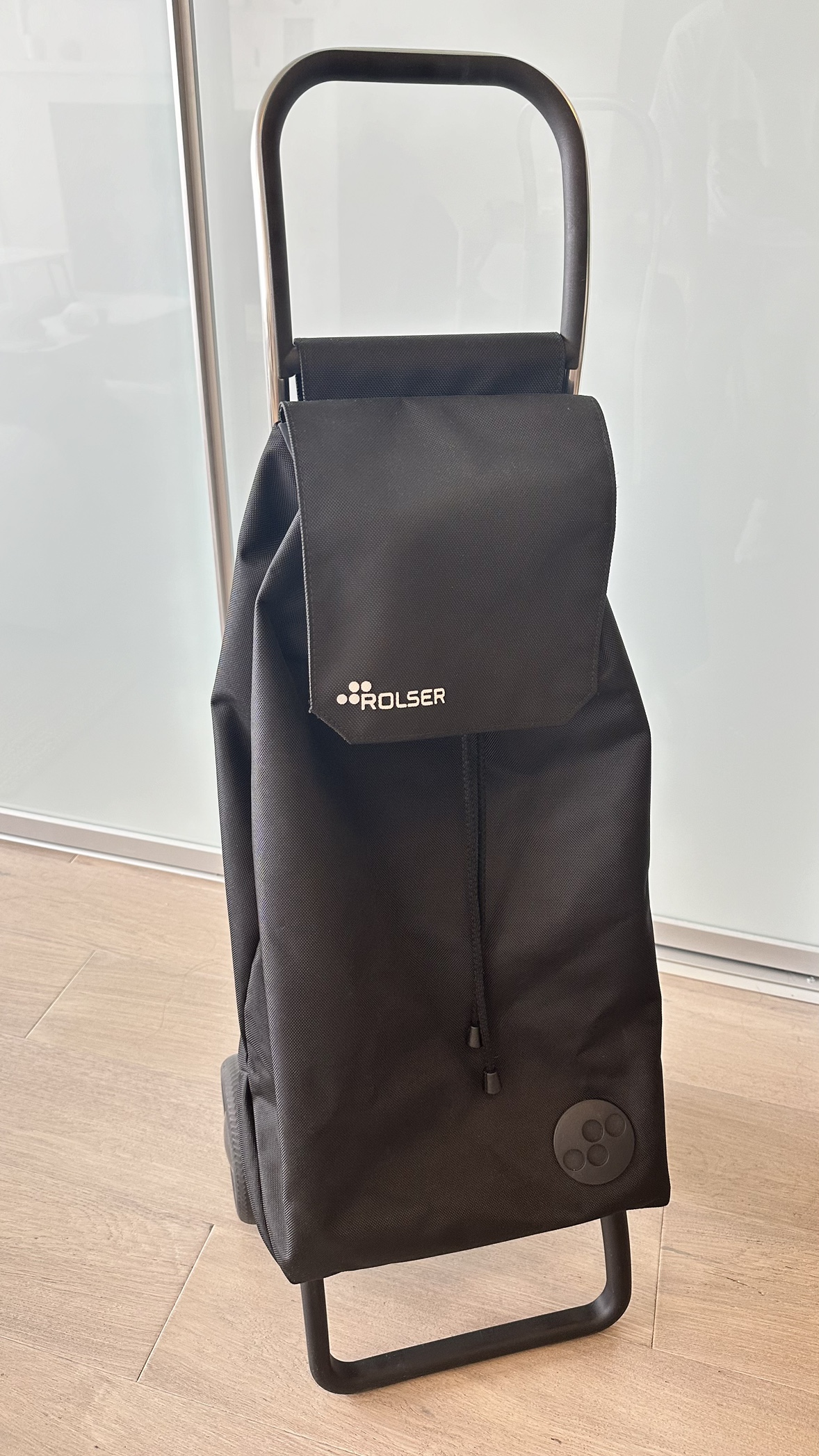 ROLSER Shopping Trolley Black
