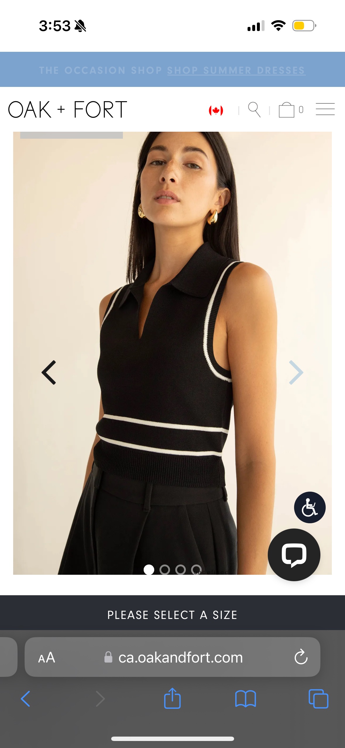 BNWT Collared Knit Tank - photo 3
